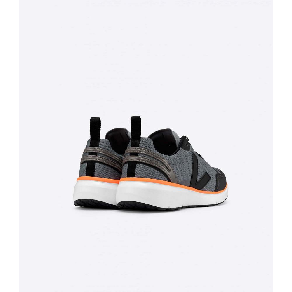 Veja CONDOR 2 ALVEOMESH Topanky Damske Black/Orange | SK 490JPQ